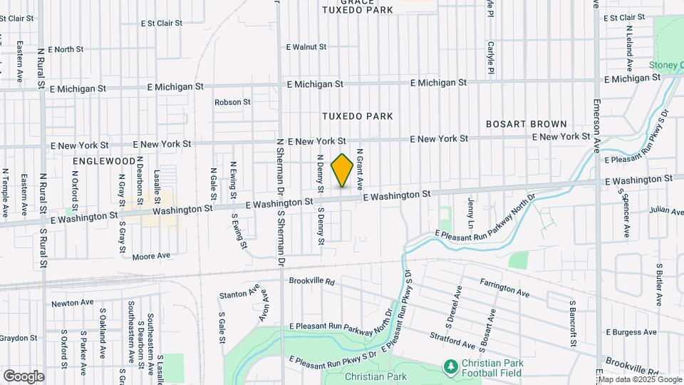 1 N Chester Ave Map and Location Details