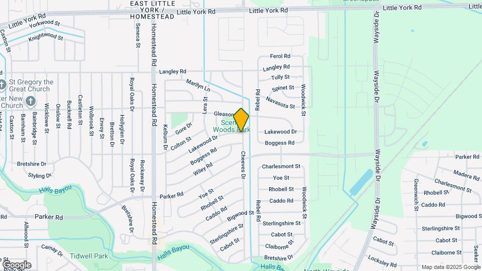 7450 Lakewood Dr Map and Location Details