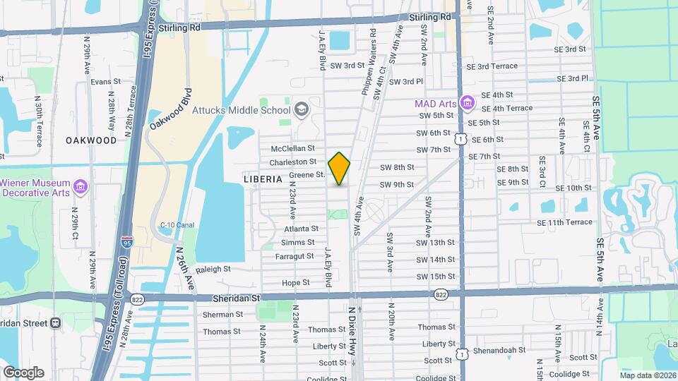 711 SW 9th St Map and Location Details