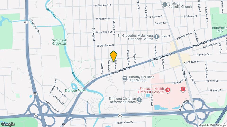 998 Mitchell Ave Map and Location Details