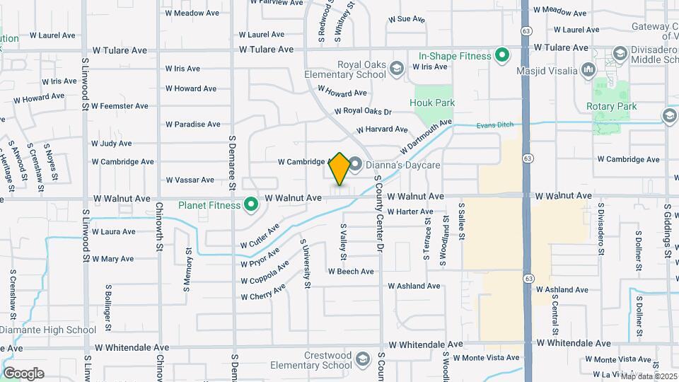 3108 W Walnut Ave Map and Location Details