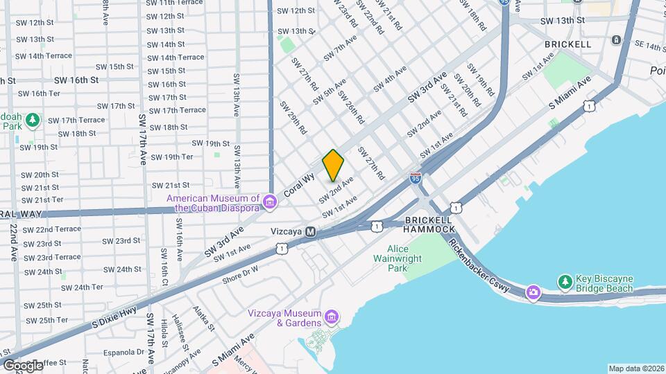 2910 SW 2nd Ave Map and Location Details