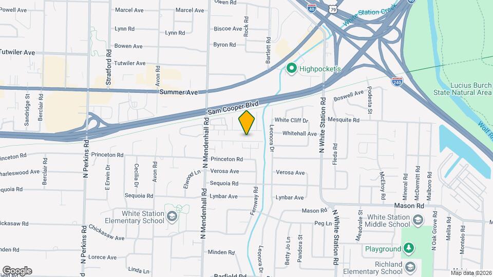 5018 Wilburn Ave Map and Location Details