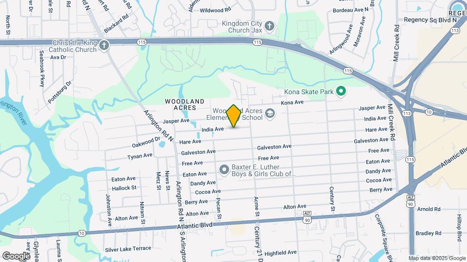 7928 India Ave Map and Location Details