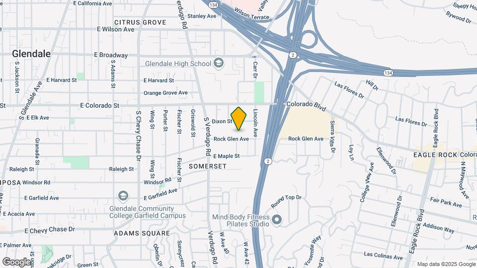 1511 Rock Glen Ave Map and Location Details