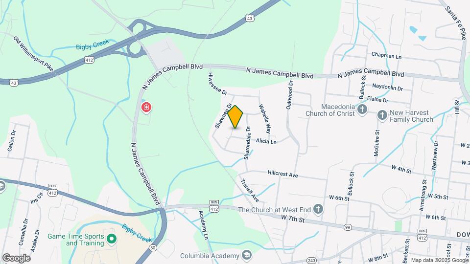 200 Sewanee Cir Map and Location Details