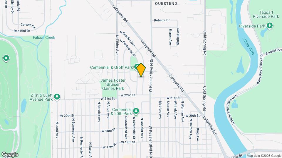 2250 N Goodlet Ave Map and Location Details