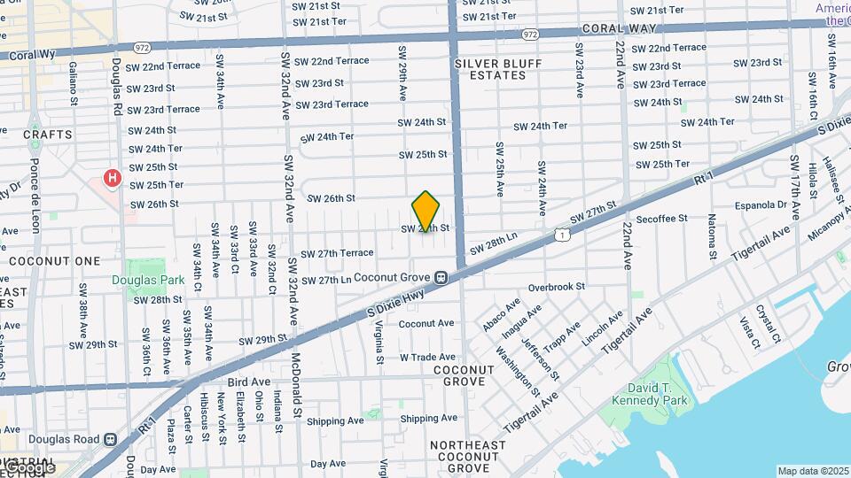 2721 SW 28th Ct Map and Location Details