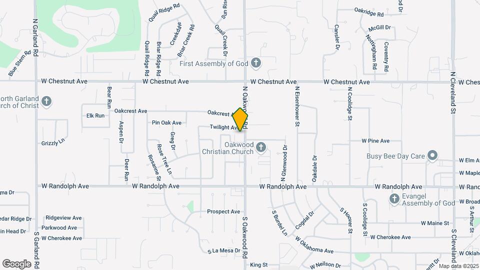 412 N Oakwood Rd, Unit #106 Map and Location Details