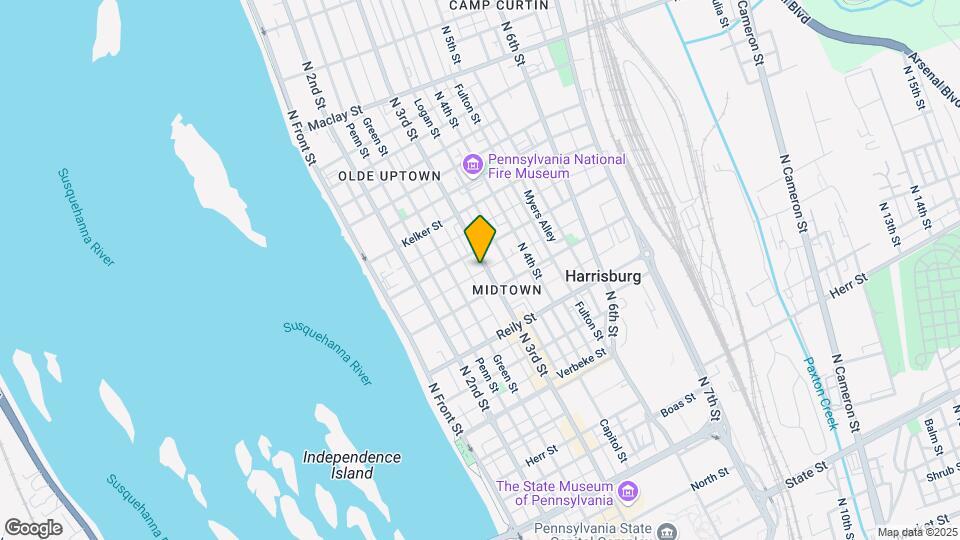 1624 N 3rd St Mapa y Detalles de la Ubicación