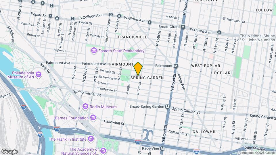 1726 Wallace St Map and Location Details