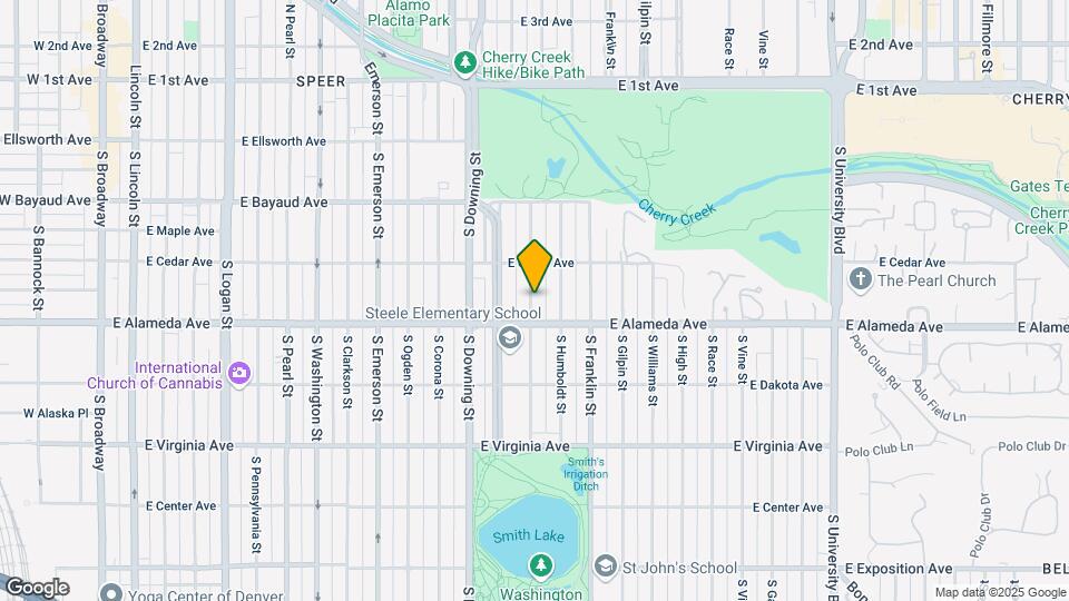 264 S Lafayette St Map and Location Details