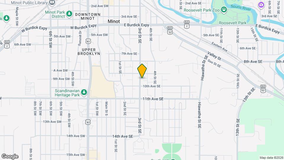 913 3rd St SE Map and Location Details