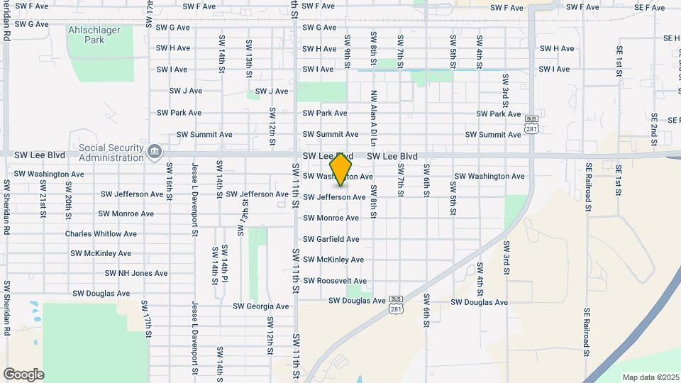 1309 SW 9th St Map and Location Details