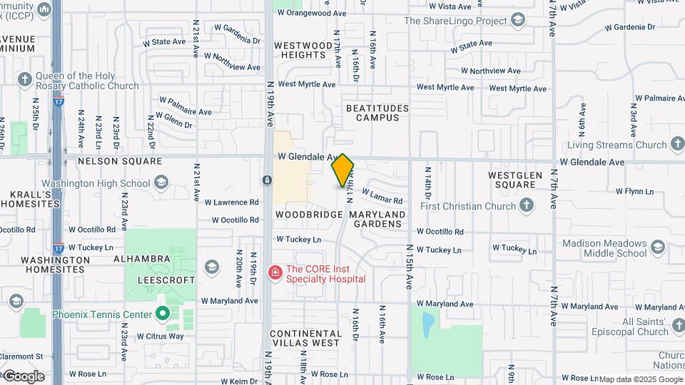 6730 N 17th Ave Map and Location Details