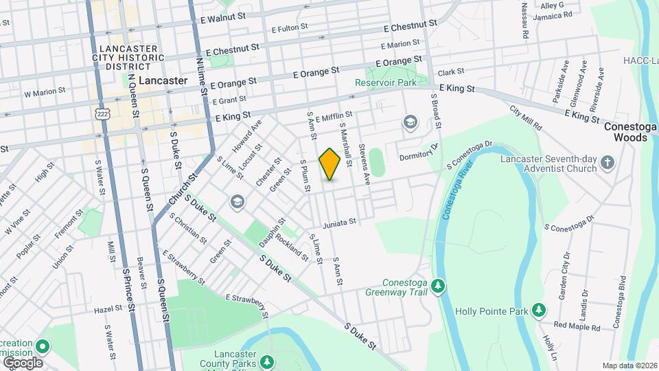 253 S Ann St, Unit 2 Map and Location Details