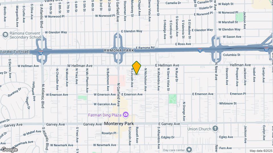 524 N Lincoln Ave Mapa y Detalles de la Ubicación