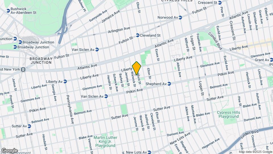 667 Glenmore Ave, Unit A Map and Location Details