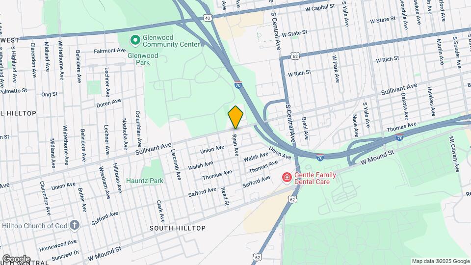 1600 Sullivant Ave Mapa y Detalles de la Ubicación