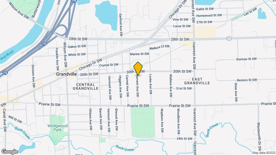 3028 Harvest Ave SW Map and Location Details