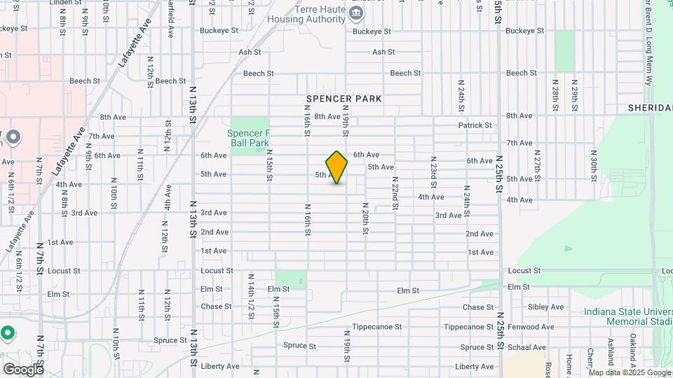 1654 4th Ave Map and Location Details