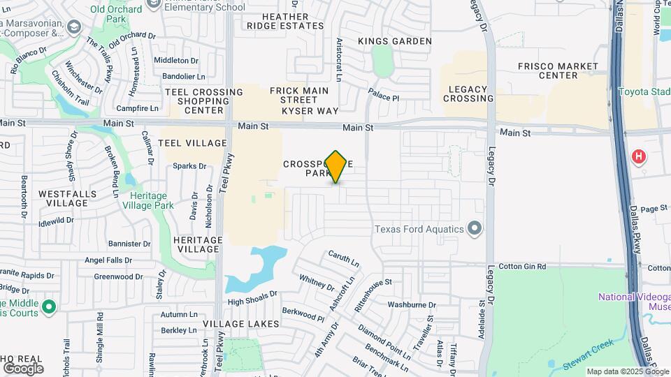 8603 Dynasty Ln Map and Location Details