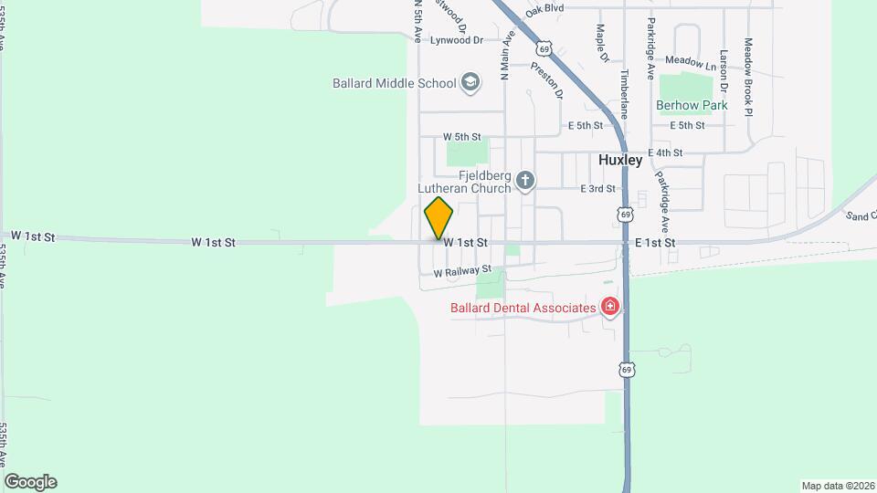 101 S 4th Ave Map and Location Details