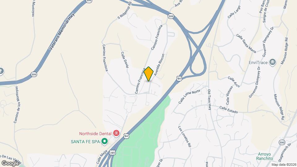 1340 Avenida Rincon, Unit #104 Map and Location Details