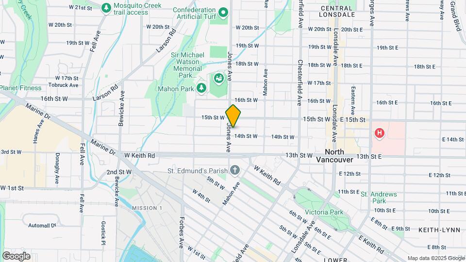 362 14th St W Map and Location Details