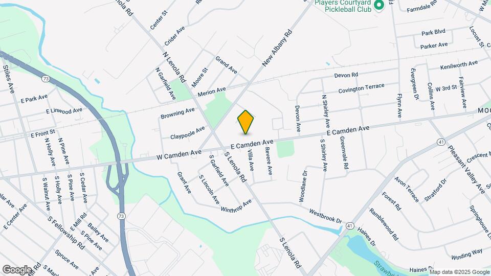 Moorestown Oaks Map and Location Details