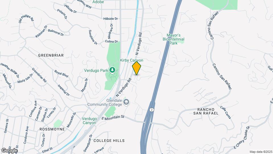 1818 Verdugo Loma Dr Map and Location Details