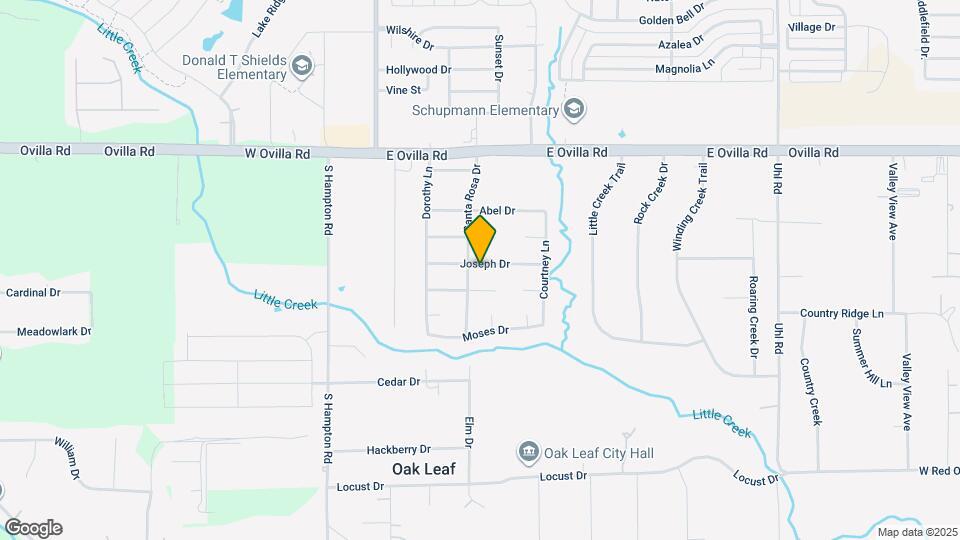 214 Joseph Dr Map and Location Details