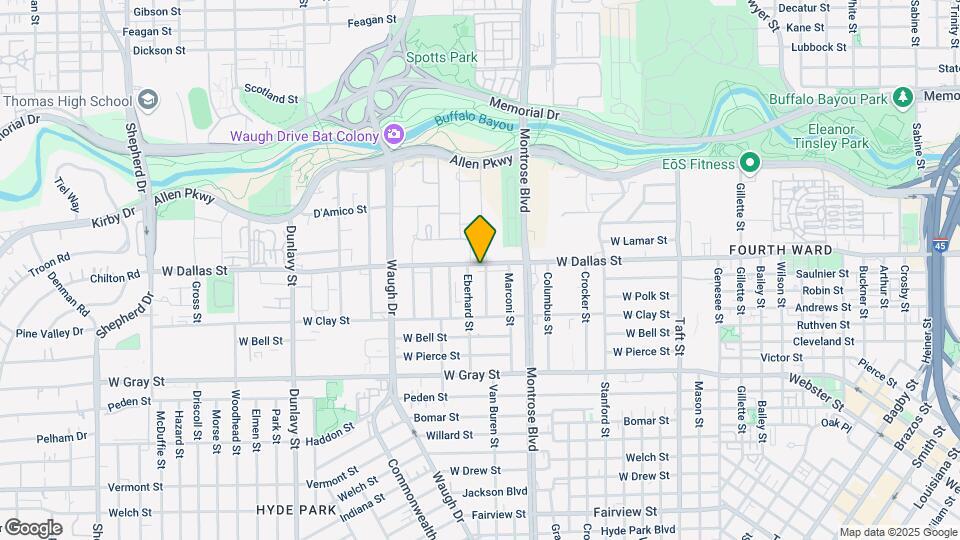 2637 W Dallas St Map and Location Details