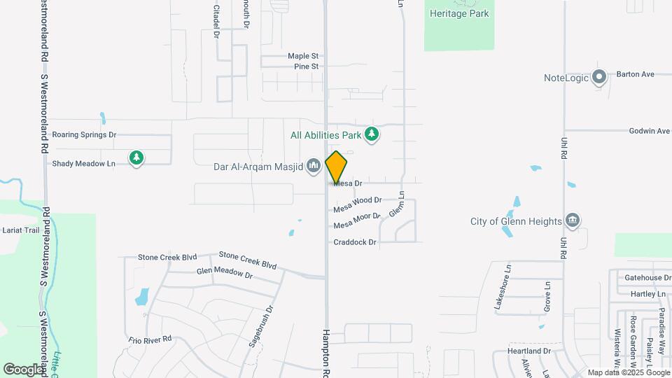 104 Mesa Dr Map and Location Details