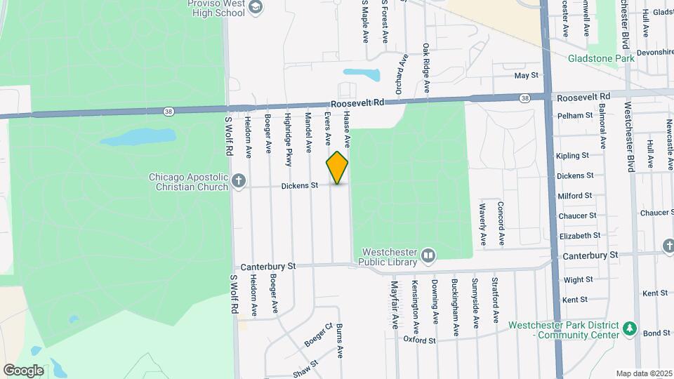 1407 Evers Ave Map and Location Details