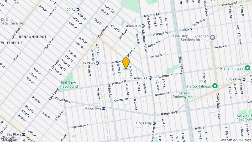 1549 W 3rd St Map and Location Details