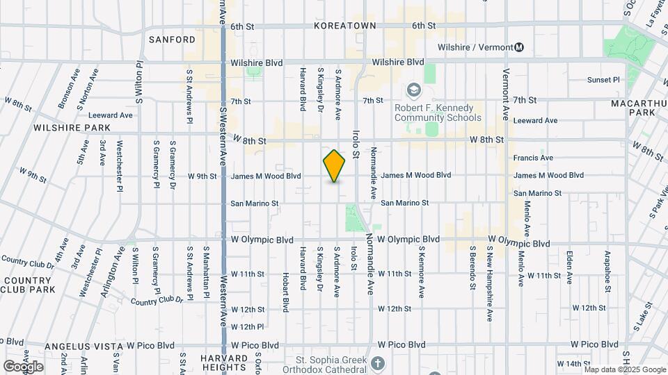 915 S Ardmore Ave Mapa y Detalles de la Ubicación