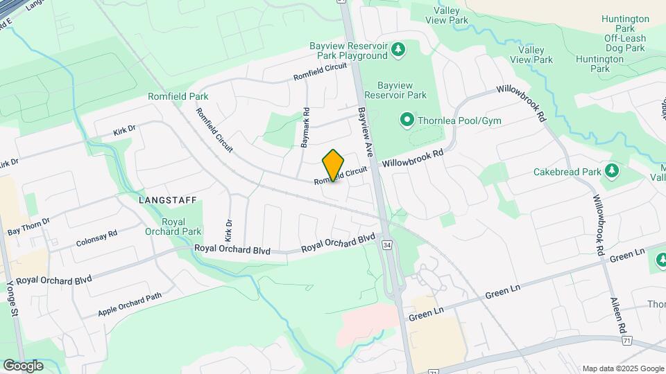 Romfield Circuit Map and Location Details