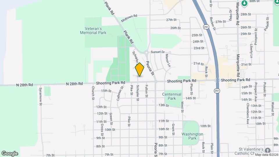 2007 Schuyler Dr Map and Location Details