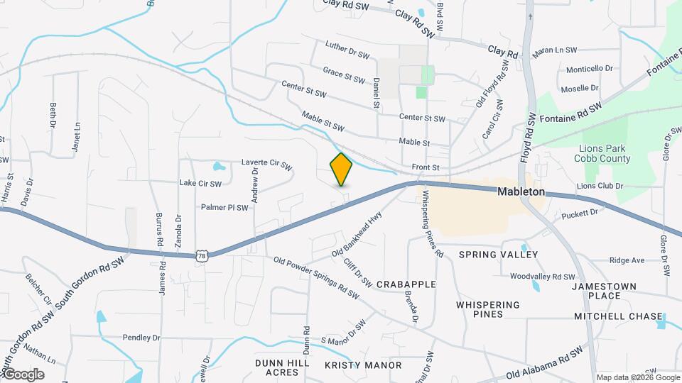 1076 Vonda Ln SW Mapa y Detalles de la Ubicación