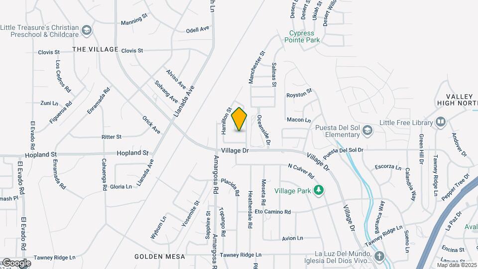 15387 Patton St Map and Location Details