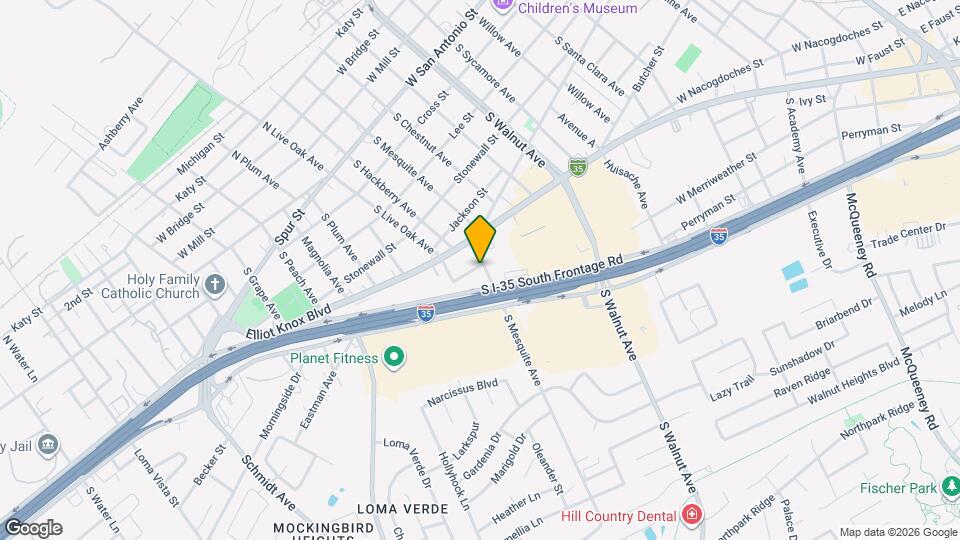 730 S Mesquite Ave Map and Location Details