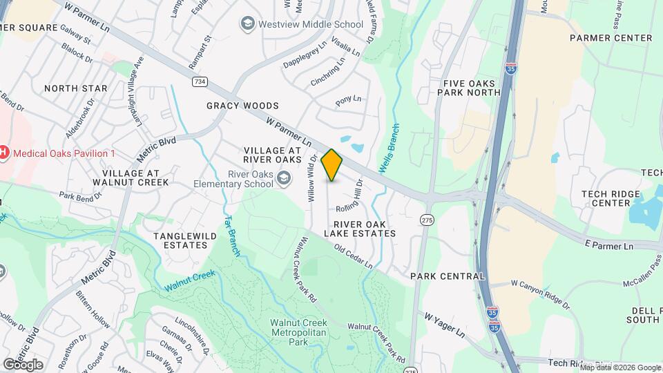 12401 Knoll Ridge Dr Map and Location Details
