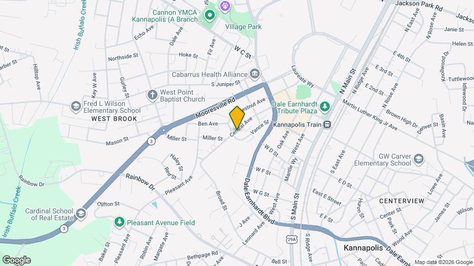 333 Central Ave Map and Location Details