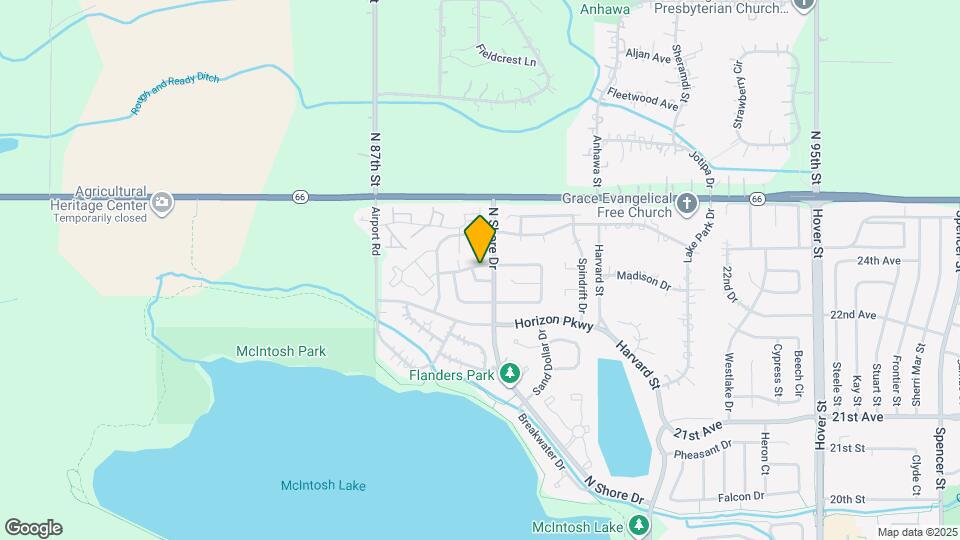 3105 Spinnaker Dr Map and Location Details