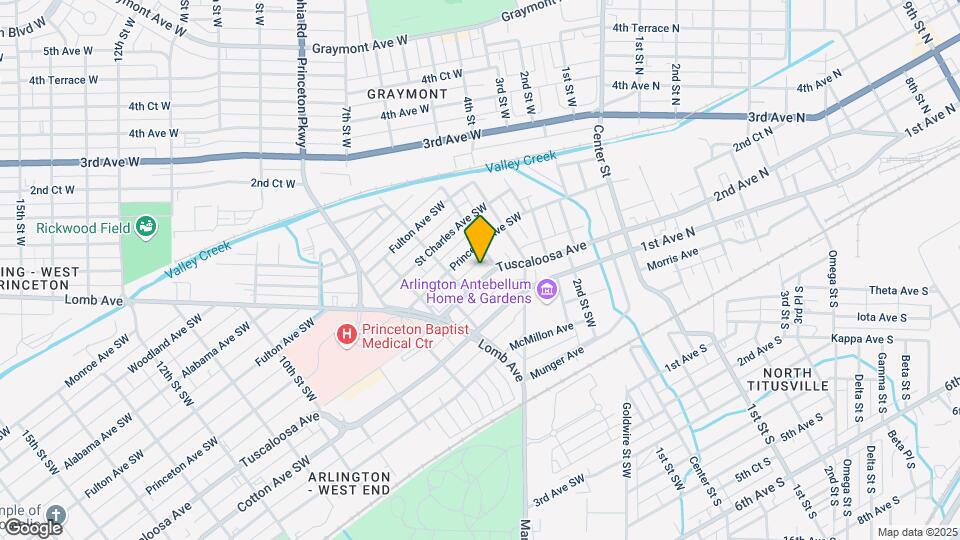 500 Tuscaloosa Ave SW Map and Location Details