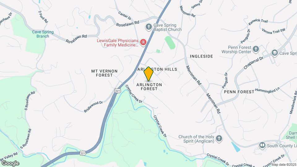 4160 Woodvale Dr Mapa y Detalles de la Ubicación
