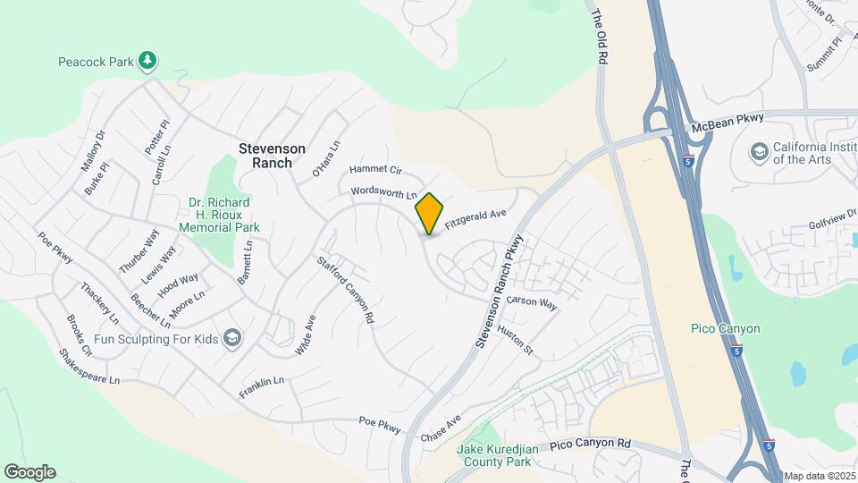 25562 Fitzgerald Ave Map and Location Details