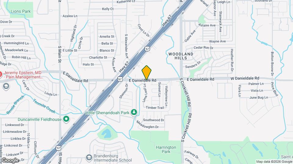 1502 Lime Leaf Ln Map and Location Details