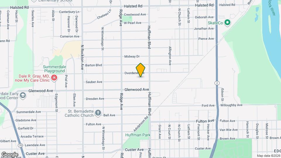 1823 Sauber Ave Map and Location Details